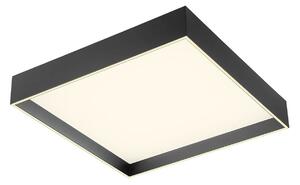 Redo Stropní LED svítidlo HOVER, 55W, 50x50 cm, CCT 2700-4000K, RF Control Barva: Černá