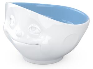 Bílo-modrá porcelánová zamilovaná miska 58products