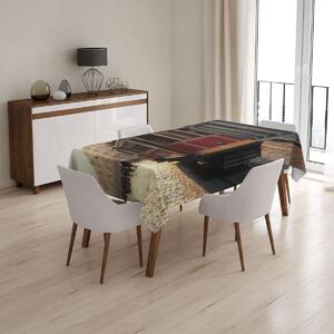 Sablio Ubrus Historická červená tramvaj - 90x90 cm