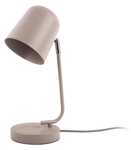 Kovová stolní lampa ENCANTAR, výška 38,5 cm, šedá