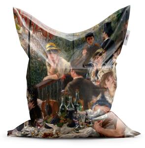 Sablio Sedací vak Snídaně veslařů - Auguste Renoir - 150x100 cm