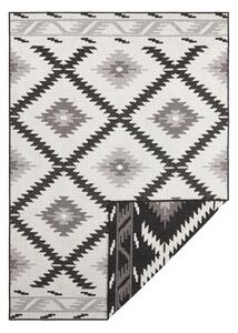 Černo-krémový venkovní koberec NORTHRUGS Malibu, 230 x 160 cm