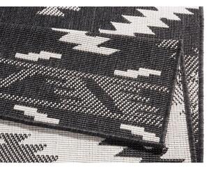 Černo-krémový venkovní koberec NORTHRUGS Malibu, 80 x 150 cm