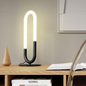 Smarter LED stolní lampa Latium, ø18cm Barva: Černá