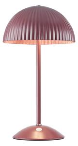 Markslöjd Stolní lampa Zin, červená, železo, výška 35,5 cm, G9, Červená, Obývací pokoj / jídelna, kov