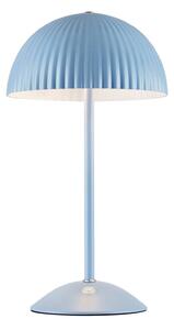 Markslöjd Stolní lampa Zin, modrá, železo, výška 35,5 cm, G9, Modrá, Obývací pokoj / jídelna, kov