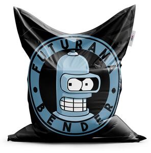 Sablio Sedací vak Futurama Bender Technology - 150x100 cm