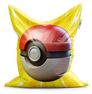 Sablio Sedací vak Pokemon ball Exploze - 150x100 cm