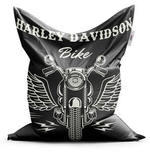Sablio Sedací vak Harley-Davidson S křídly - 150x100 cm