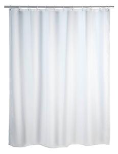 Bílý sprchový závěs Wenko, 180 x 200 cm