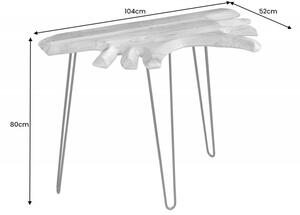 Konzolový stolek WILD 105 CM masiv akácie Nábytek | Doplňkový nábytek | Konzolové stolky