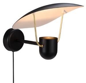 Nástěnná Svítidla DFTP by Nordlux, Fabiola, Černá, Chodba, Kov, Design