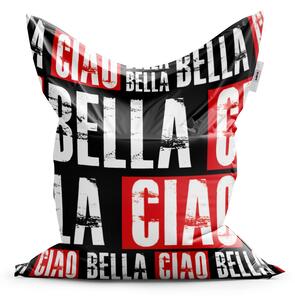 Sablio Sedací vak La Casa de Papel Professor or Bella Ciao motiv 2 - 200x140 cm