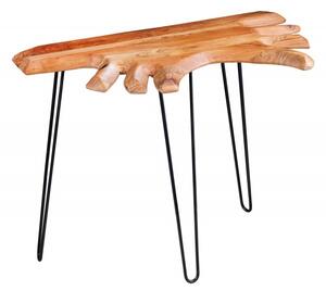 Noble Home Dřevěný konzolový stolek Wild