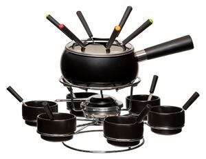 Otočná sada na fondue pro 6 osob, keramická