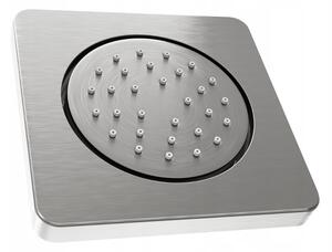 Podomítková boční sprchová tryska MEXEN - kulatá - 13x13 cm - grafitová