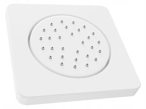 Podomítková boční sprchová tryska MEXEN - kulatá - 13x13 cm - bílá
