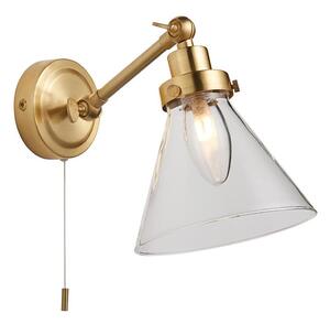 Endon 93854 - Koupelnové nástěnné svítidlo FARADAY 1xG9/3W/230V IP44 zlatá