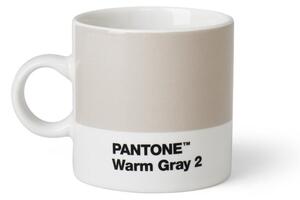Světle šedý keramický hrnek na espresso 120 ml Espresso Warm Gray 2 – Pantone