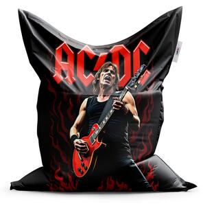 Sablio Sedací vak ACDC Kytarista - 150x100 cm