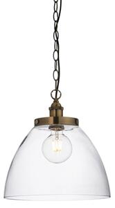 Endon 102926 - Lustr na řetězu HANSEN 1xE27/10W/230V mosaz