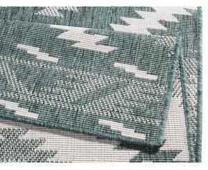 Zeleno-krémový venkovní koberec NORTHRUGS Malibu, 230 x 160 cm