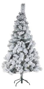 Umělý vánoční stromeček s umělým sníhem, 150 cm