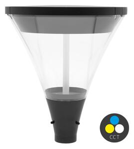 Ecolite Parkové svítidlo 20-40W max 5330lm CCT IP66 IK09 černá ST52-40W/CCT