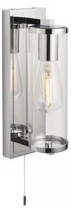Endon 94074-Koupelnové nástěnné svítidlo TAYLOR 1xE27/10W/230V IP44 lesklý chrom