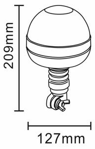 LED Výstražný maják LED/12-24V IP66