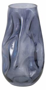 Skleněná váza LOJIN, metalický odstín, 27,8 cm