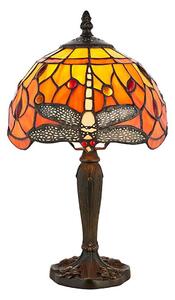Endon 64091 - Stolní lampa Tiffany DRAGONFLY 1xE14/40W/230V pr. 20 cm