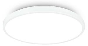 Briloner LED stropní svítidlo Kaida, bílé, Ø 38 cm, EEK A, 4 000 K, Bílá / opál, Pracovna / kancelář, kov
