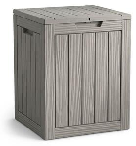 Zahradní úložný box šedý 113L