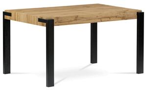 Jídelní stůl 140x88 cm HT-725 OAK divoký dub