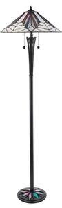 Endon 63934 - Stojací lampa Tiffany ASTORIA 2xE27/60W/230V pr. 48 cm