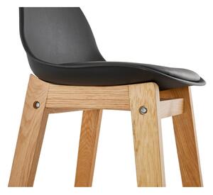 Černá barová židle Kokoon Elody, výška 86,5 cm