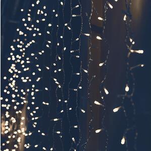 Transparentní LED světelný řetěz DecoKing Lights, 100 světýlek, délka 8,43 m