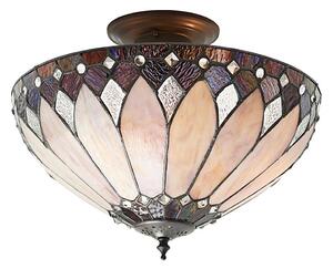 Endon 63978 - Přisazený lustr Tiffany BROOKLYN 3xE27/60W/230V pr. 40 cm