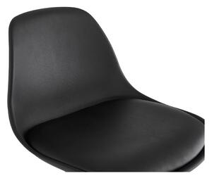 Černá barová židle Kokoon Anau, výška sedu 74 cm