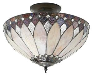 Endon 63978 - Přisazený lustr Tiffany BROOKLYN 3xE27/60W/230V pr. 40 cm