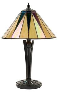Endon 70367 - Stolní lampa Tiffany DARK STAR 1xE14/40W/230V pr. 30 cm