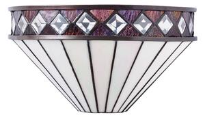 Endon 64149 - Nástěnné svítidlo Tiffany FARGO 1xE14/40W/230V