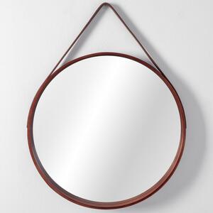REA Zrcadlo na pásku 59cm, dřevěné HOM-09696 - Rea