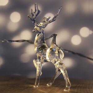 LED světelný řetěz ve tvaru sobů DecoKing Deer, 10 světýlek, délka 1,65 m