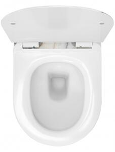 Rea Závěsné WC Carlos Duroplast Slim Zm Granit Shiny REA-C8002 - Rea