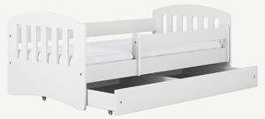 Dětská postel CLASSIC bez šuplíku - bílá 160x80 cm