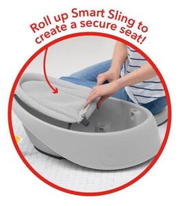 Skip Hop - Dětská vanička s ergonomickou podložkou MOBY 3 šedá