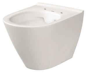 Cersanit K701-104 - Závěsné WC s prkénkem CITY OVAL keramika/bílá