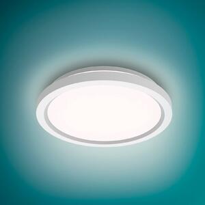 Philips LED stropní svítidlo Aio RD bílé, 2 ks, Ø 30 cm, dálkové ovládání, stmívatelný, Bílá / opál, Chodba, kov, Moderní